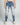 AJ738SL-1 SPLASH PAINT VINTAGE SLIM JEANS