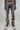 RM203SK - Graphic Printed Stacked Jeans
