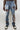RM205SK - Graphic Printed Stacked Jeans