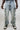 AJ58B Baggy Washed Jeans multi pocket zipper cargos