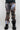 RM202SK - Graphic Printed Stacked Jeans